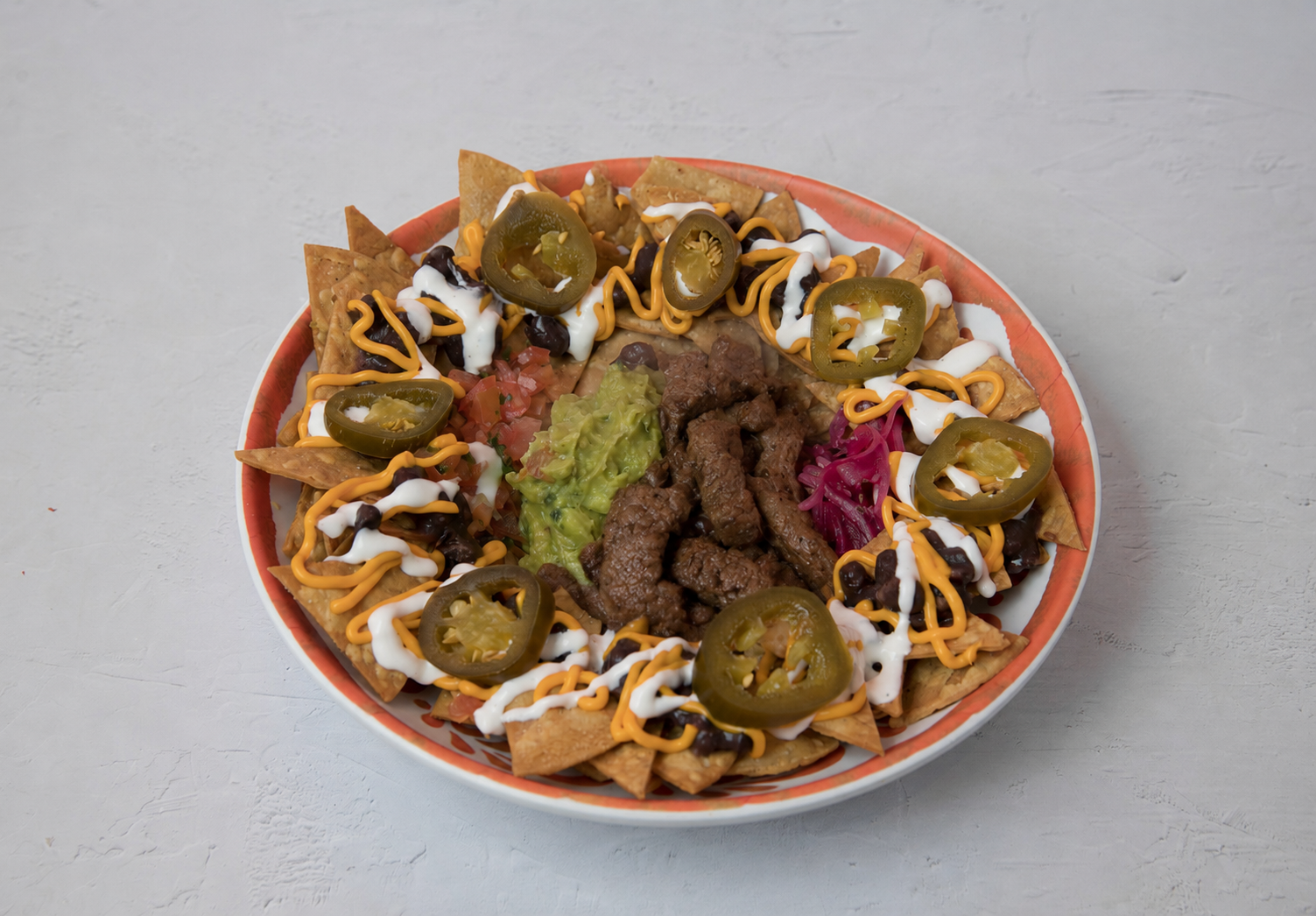 Nachos con Ternera